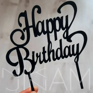 Dortový zápich Happy Birthday